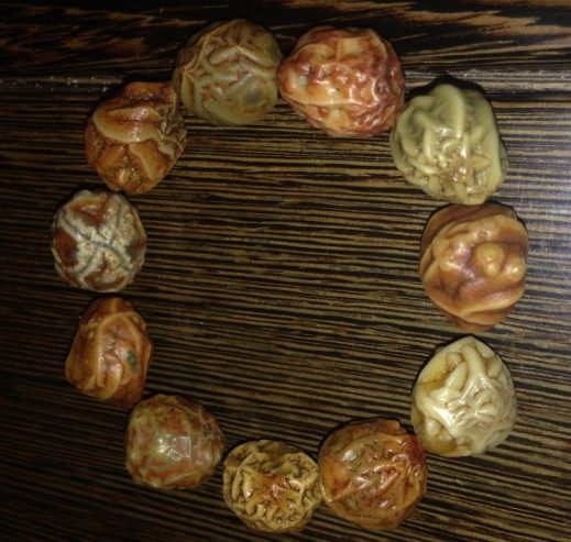 天然阿拉善玛瑙戈壁原石精品筋脉石手串血脉手串