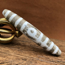 Tibetan Tianzhu Tibetan three-eyed Tianzhu genuine to pure agate chalcedony fire for Tianzhu pulp thick