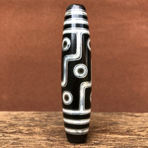 Tibetan Tantric Tianzhu Tibetan nine-eye silver Tianzhu natural genuine to pure agate chalcedony pulp oil run