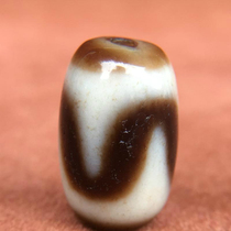 Tibetan Tantric natural beads genuine tiger teeth hand string pulp thick beads Body oil run weathered natural