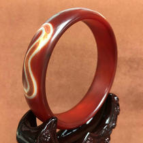 Tibetan Tantric natural Tianzhu genuine to pure Tianzhu bracelet Agate chalcedony package pulp oil run