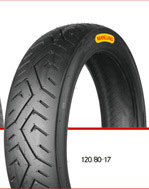 Minlong vacuum tire 120 80 17 inch road pattern motorcycle tire
