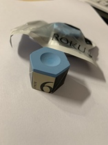 Kam KAMUI Japan imported chocolate powder gun powder pool club small head black 8 American big head pool table tennis supplies