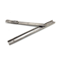 German Sjiliya window wind brace stopper casement window wind brace broken bridge aluminum wind brace wide slot two-link sliding brace