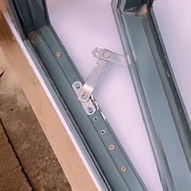 Aluminum alloy plastic steel door and window stopper windproof and fall window opening angle limiter child safety lock stay