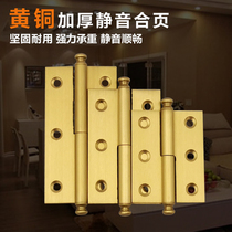 3 inch 3 5 inch 4 inch pure brass hinge cabinet door wardrobe hinge flat mahogany furniture hardware
