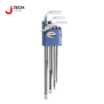 Jieke Hardware tools Inch ball head chrome plated set 9 9-piece set lengthened long hexagon socket head cap screw cap Screw cap Screw cap Screw cap Screw cap Screw cap Screw cap Screw cap Screw cap Screw cap