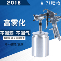 2018 Pneumatic spray gun W71 1 5 Woodworking tools Home car latex paint Paint Paint Spray gun