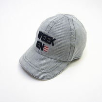 European single baby cap baby spring summer and autumn sun hat boy child tide embroidered letter sun hat