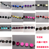 3cm sequins string wedding sequins curtain Chen windows are decorated with gold silver sequins ceiling sequins