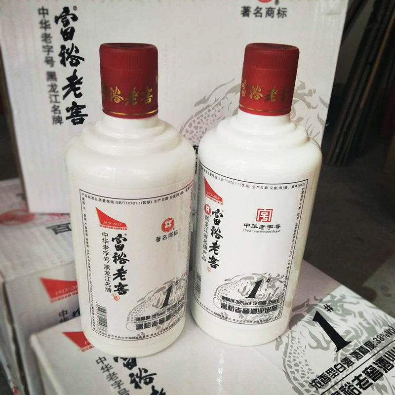 富裕老窖酒1号38度实体店正品富裕老窖白酒一号