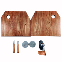 MILESTO Maxtor EM-40 solid wood side panel custom modified components