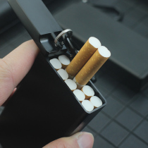 Portable mens cigarette case 8 branches 10 LENGTHENED LADY FINE SMOKE 15-20 Support DAMP PRESSURE RESISTANT SMOKE TANK CLAMP SEAL