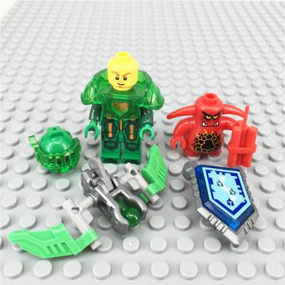 s牌sy616 乐高积木人仔未来元素骑士团国王小丑碎炎魔战士 可单选