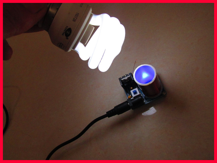 bd243迷你特斯拉线圈套件 魔术道具diy散件隔空点灯 科技电子制作