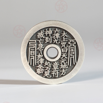 3 cm pure silver too upper spell gossip to spend money on winning money necklace pendant silver pendant stone nestle gold