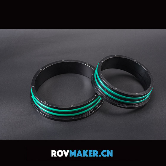 밀봉 된 객실 플랜지 수성 플랜지 아크릴 튜브 플랜지 Rov 수중 로봇 밀봉 된 객실 플랜지 수성 플랜지 아크릴 튜브 플랜지 Rov 수중 로봇