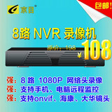 8路NVR硬盘录像机_支持onvif协议海康大华头