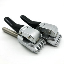 Alpha base clip Badminton racket threading machine Tennis racket wire drawing machine tool rotating net feather five-tooth wire clip