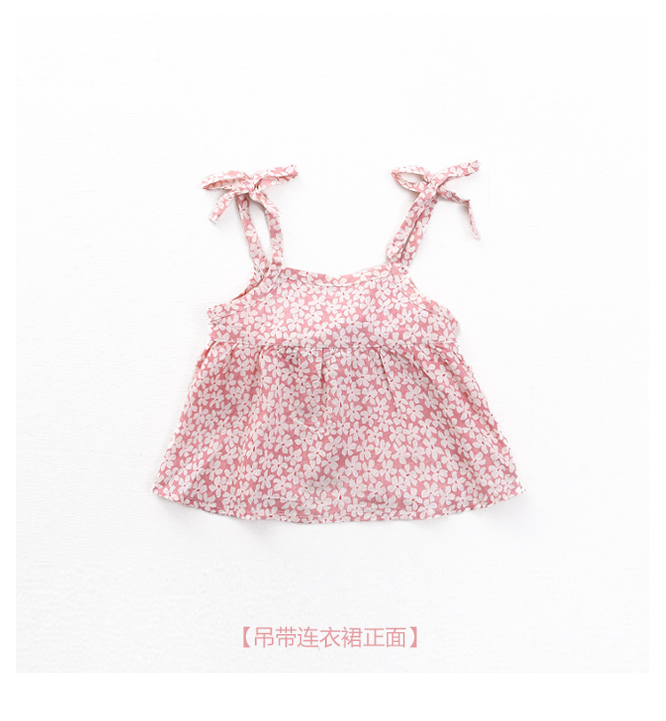 宝宝夏装女0-1岁套装婴儿连体衣服夏季纯棉包