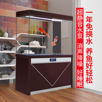 German ultra-white glass large and medium-sized fish tank filter dragon fish tank aquarium large living room bottom filter tank