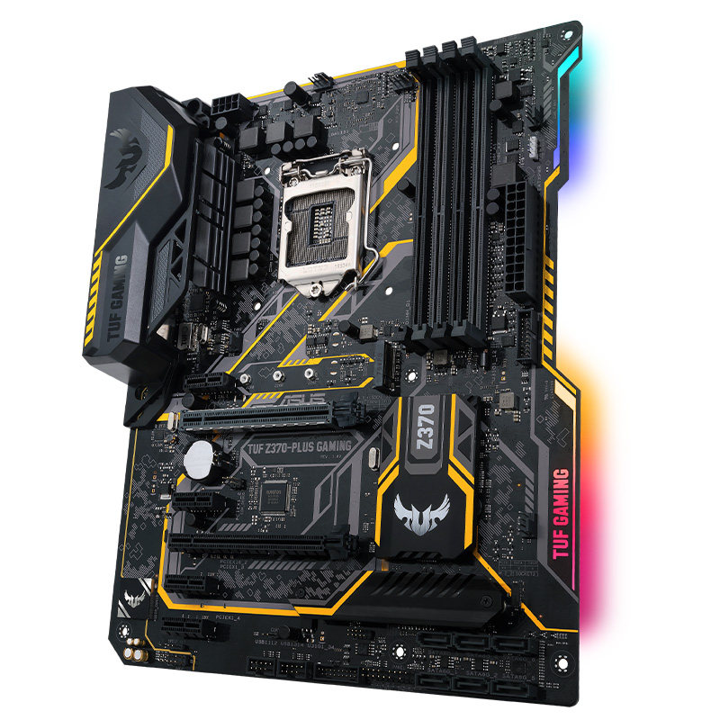 asus/华硕 tuf z370-plus gaming电脑吃鸡游戏主板支持i7 8700k