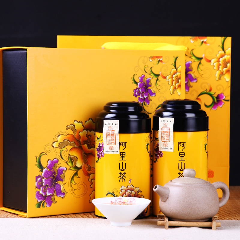 台湾茶阿里山高山茶台湾茶乌龙茶台湾茶叶送礼礼盒装300克产品展示图2