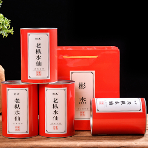 中秋送礼新茶武夷山岩茶春茶乌龙茶碳焙浓香百年老枞水仙茶叶500g