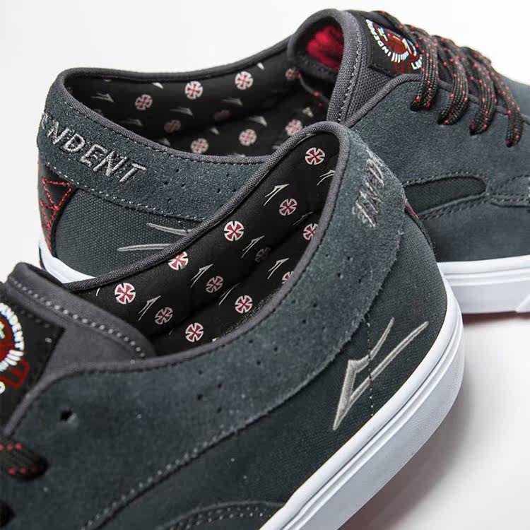 【惠众】lakai冬季independent合作款潮鞋板鞋运动滑板鞋男生耐磨_双