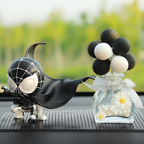 Spider-Man car ornaments cloak head doll movie hand net red car interior accessories center console ornaments men