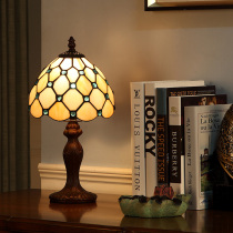 Yi Xuan European modern simple lamps newlywed gifts Bedroom bedside lamp dimming energy-saving glass small table lamp