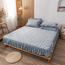Mattress cover Simmons mattress cover one-piece quilted plus pure cotton non-slip anti-running bed non-slip bed cover dust cover
