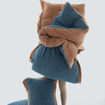 Plush winter milk velvet four-piece set simple light luxury flannel coral velvet high-quality bedding four-piece set