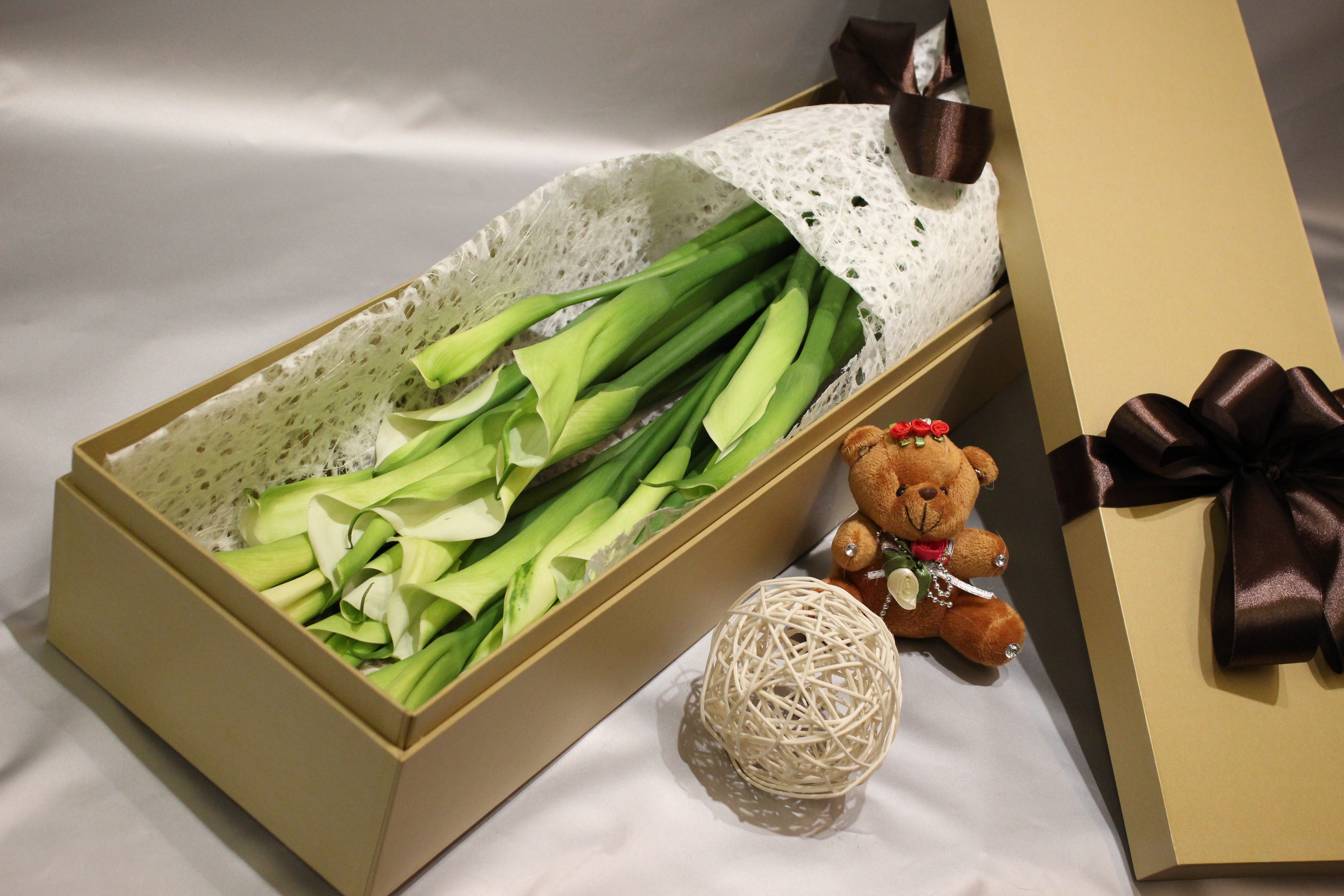 马蹄莲礼盒宁波同城鲜花配送     【订 购 须 知】 1,本店鲜花产品全