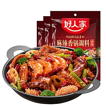 【220g*3袋】好人家麻辣香锅底料干锅调料[5元优惠券]-寻折猪