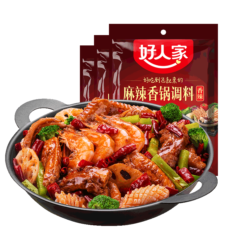 好人家麻辣香锅调料220g3袋