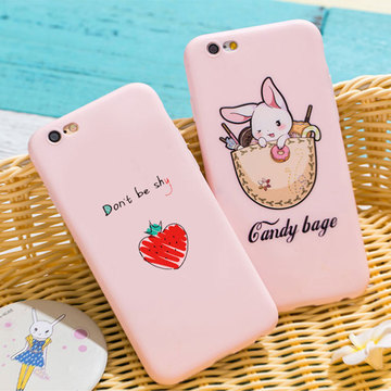 iphone6手机壳挂绳苹果6plus六6s硅胶套防摔全包新款超薄日韩女款 iphone6手机壳挂绳苹果6plus六6s硅胶套防摔全包新款超薄日韩女款