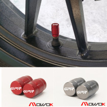 Motorcycle parts are suitable for Apulia GPR125 GPR150 modified aluminum alloy front and rear wheel air nozzle caps