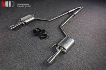 Suitable for Q50 G25 G35 G37 Q50L modified valve exhaust double row four outlet exhaust pipe modification
