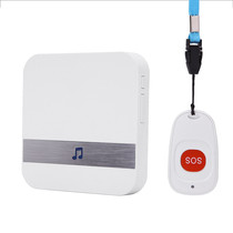 Remote elderly wireless pager portable remote control emergency help doorbell pregnant woman patient alarm waterproof
