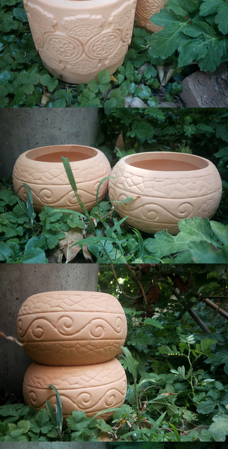 透气多肉红陶花盆小号迷你陶瓷花盆陶土盆创意植物花盆泥盆包邮