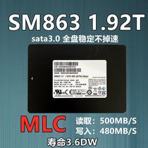 Samsung SM863 1 92T SATA MLC Enterprise SSD Desktop 12320TBW