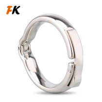 Foreskin resistance ring lock fine ring Penis exercise fun ring for men Stainless steel adult metal braces ring cutting