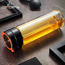 Vientiane U114S single-layer glass water Cup mens large capacity U115S office Cup high temperature resistant water Cup U113S