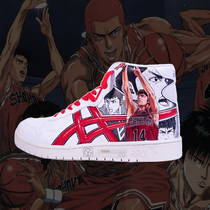 Dunk master Mitsui shoes custom graffiti shoes custom - made AJ1 Air Force 1 hand drawing shoes DIY improved color