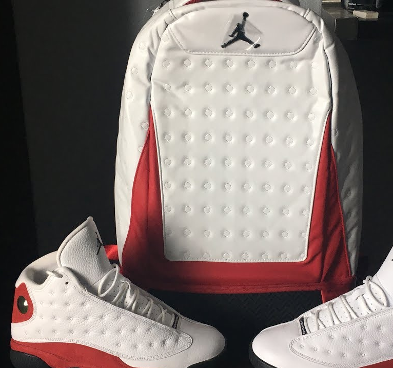 美国直邮代购 jordan aj13 熊猫 运动双肩包书包 大中学生成人