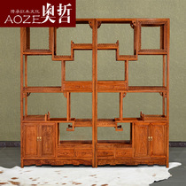 Red Wood Furniture Red Wood Bou Ancient Rack Imitation Ancient Dorpag Chinese Tea Antique Display Stand Solid Wood Furniture A-B10