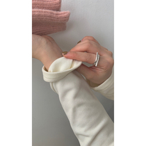 HEYGIRL black elder brother Korean version plus velvet high neck long sleeve base shirt female autumn and winter slim slim slim slim inner top