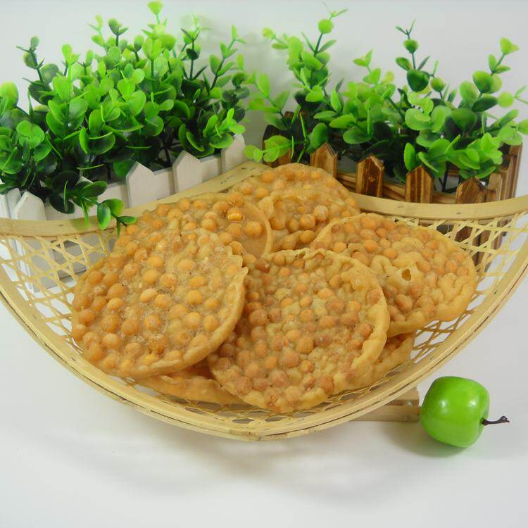 江西特产小吃 赣南手工豆巴 豆饼子 月亮巴