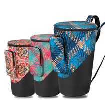 African hand drum drum kit Africa drum kit 8 inch 10 inch 12 inch double shoulder backpack thickened waterproof drum oxford cloth
